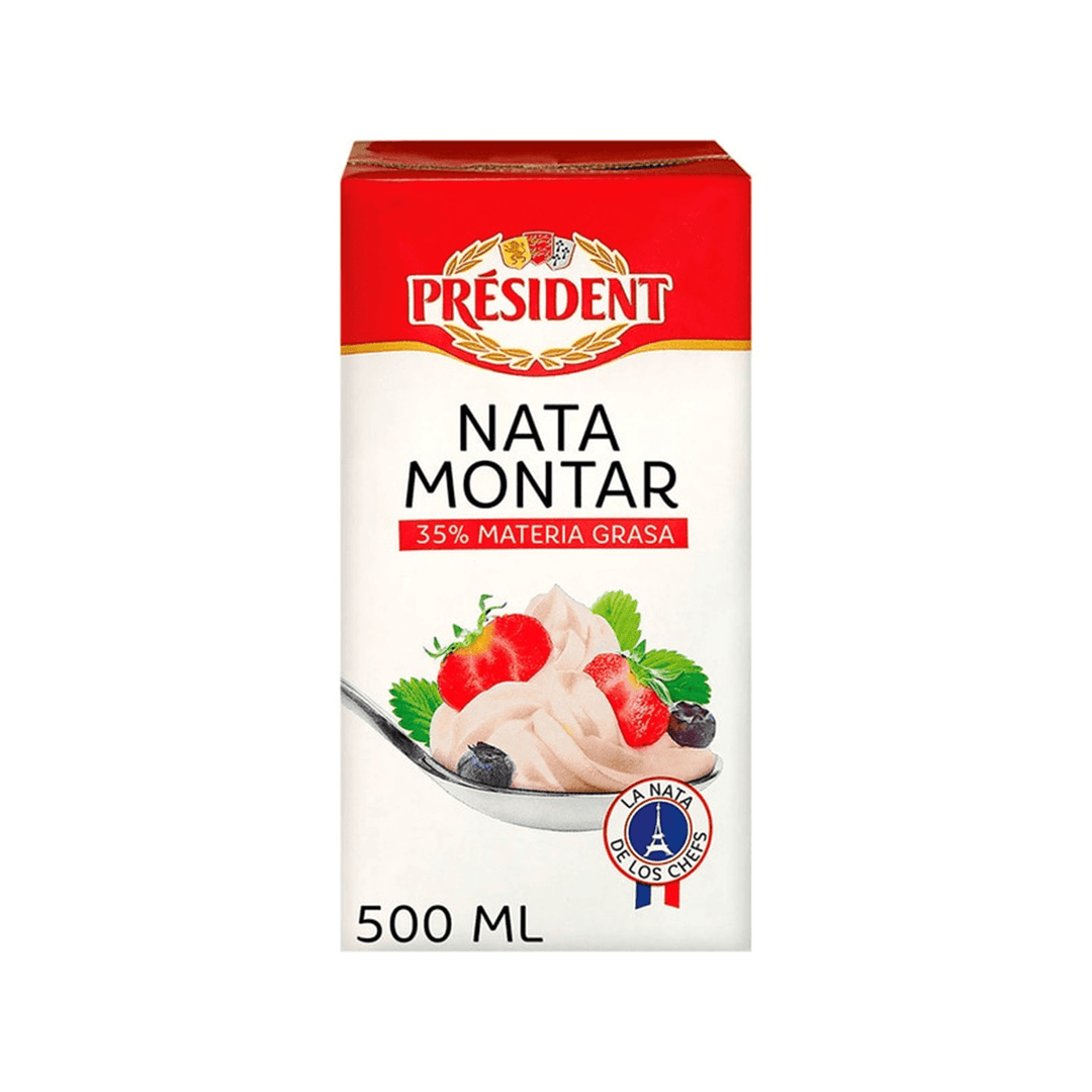 Crema de leche president