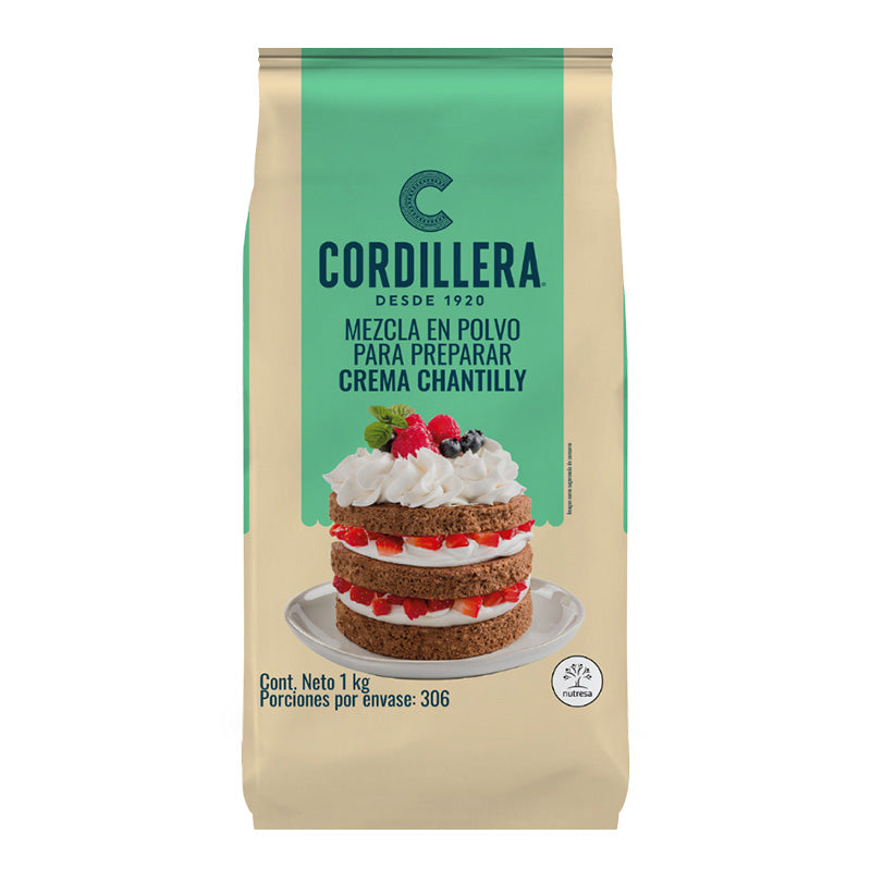 Chantilly en polvo de cordillera 1 kg