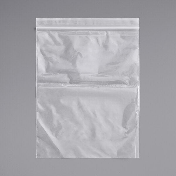 Bolsa ziploc transparente 7" x 9"