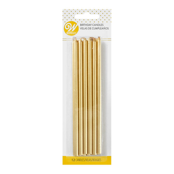 Velas birthday gold