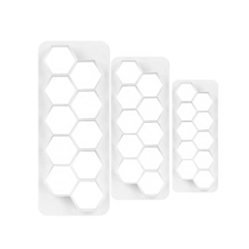 Set de cortadores hexagonales