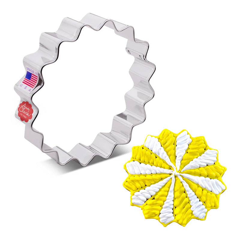 Cortador circulo estriado