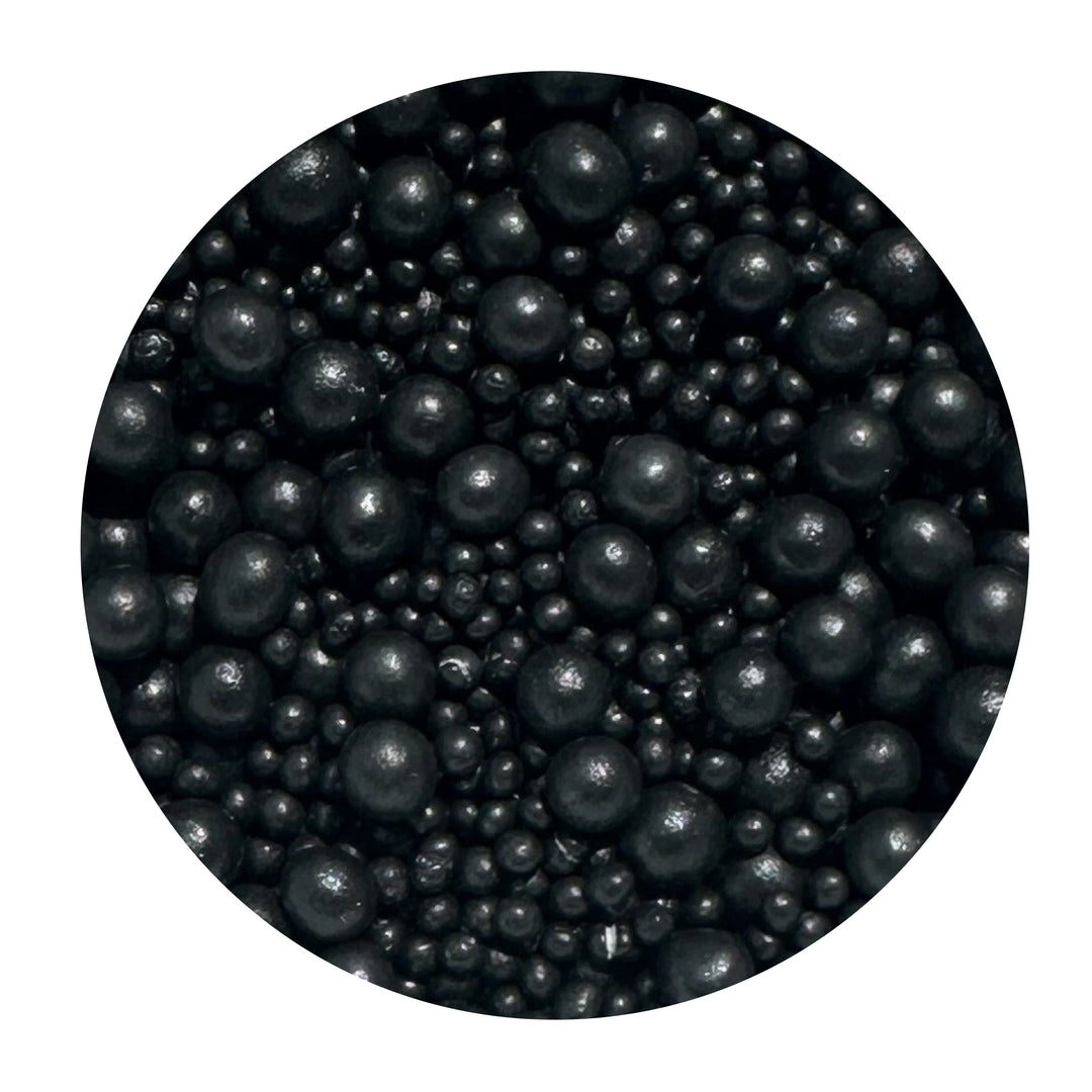 Perlas de azúcar negra