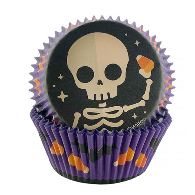 Capacillos halloween esqueleto