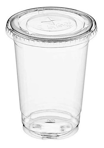 Vaso tapa plana 16 oz