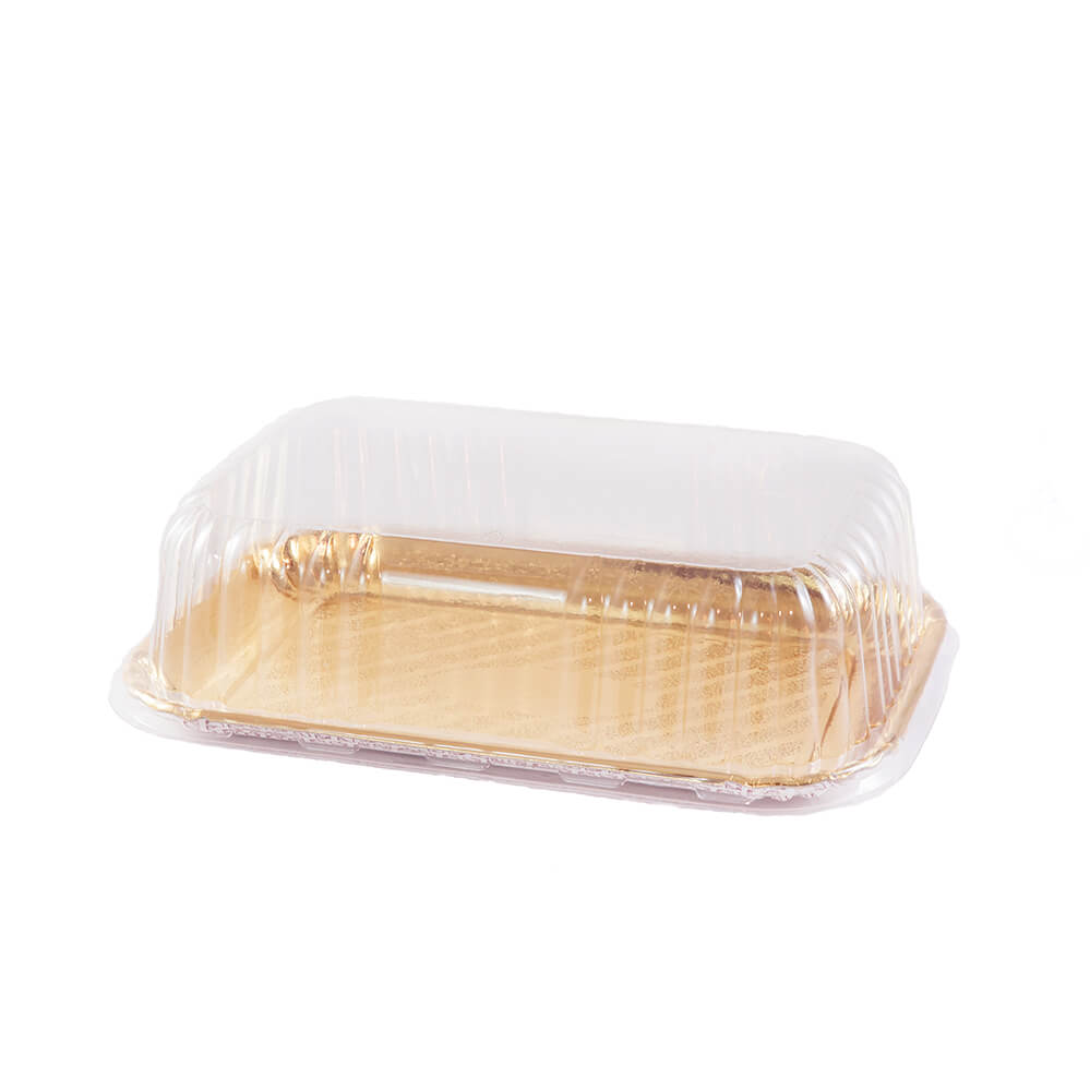 Tapa para Bandeja rectangular dorada #6