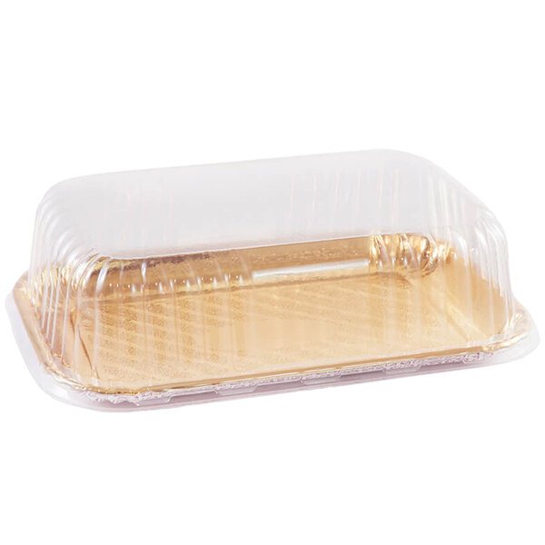 Tapa para Bandeja rectangular dorada #4