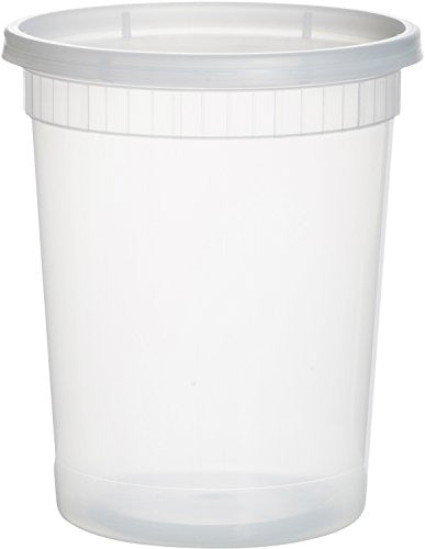 Envase plástico con tapa para llevar