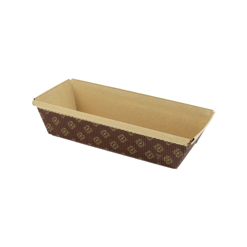 Molde de papel horneable modelo 7" x 3" x 2"