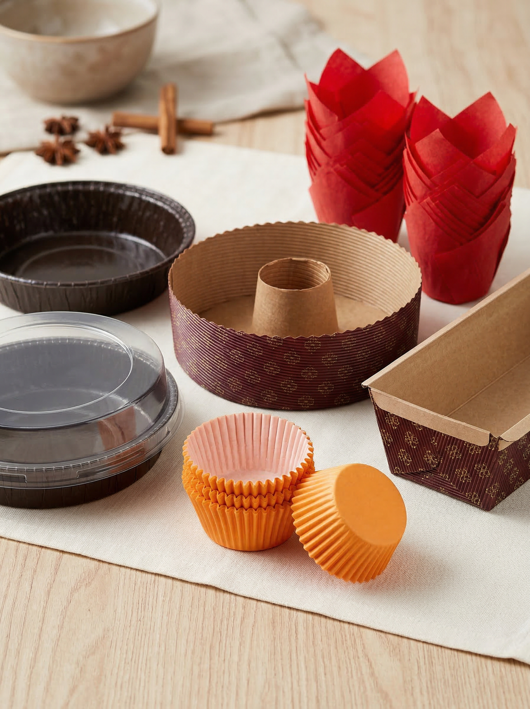 Moldes de Papel Horneables