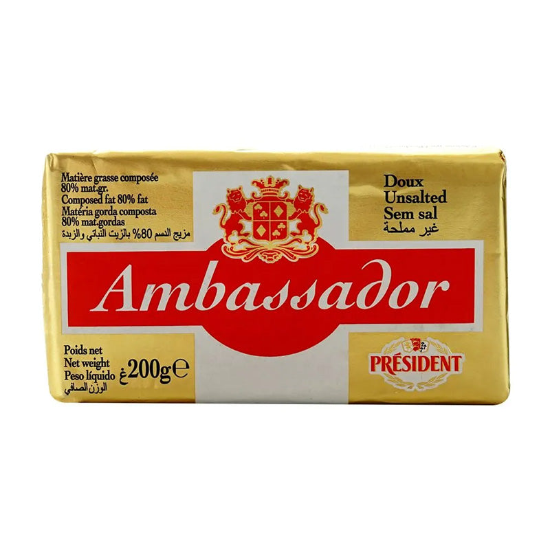 Margarina ambassador sin sal 200gr