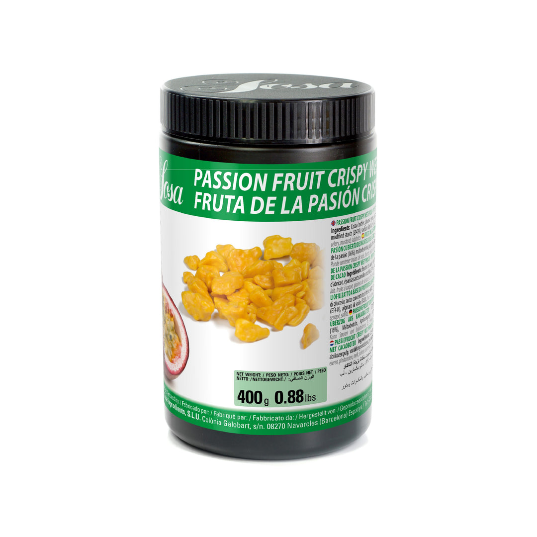 Passion fruit crispy