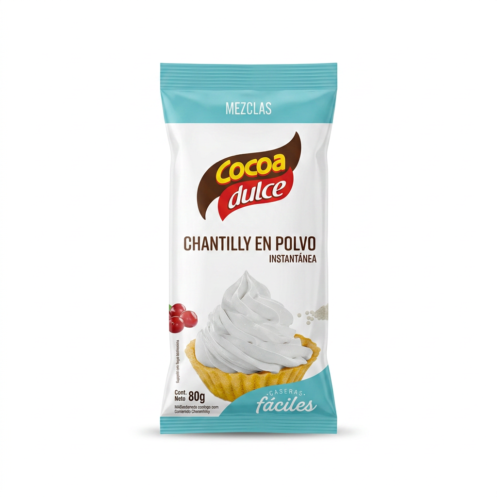 Base en polvo chantilly Cocoa Dulce®