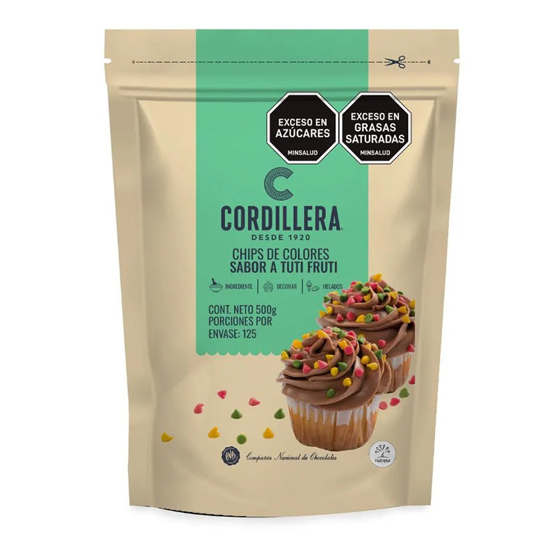 Chips de colores 500 gr