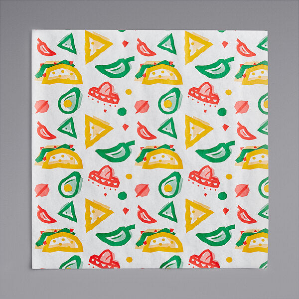 Papel Antigrasa Mexicano 12x12"