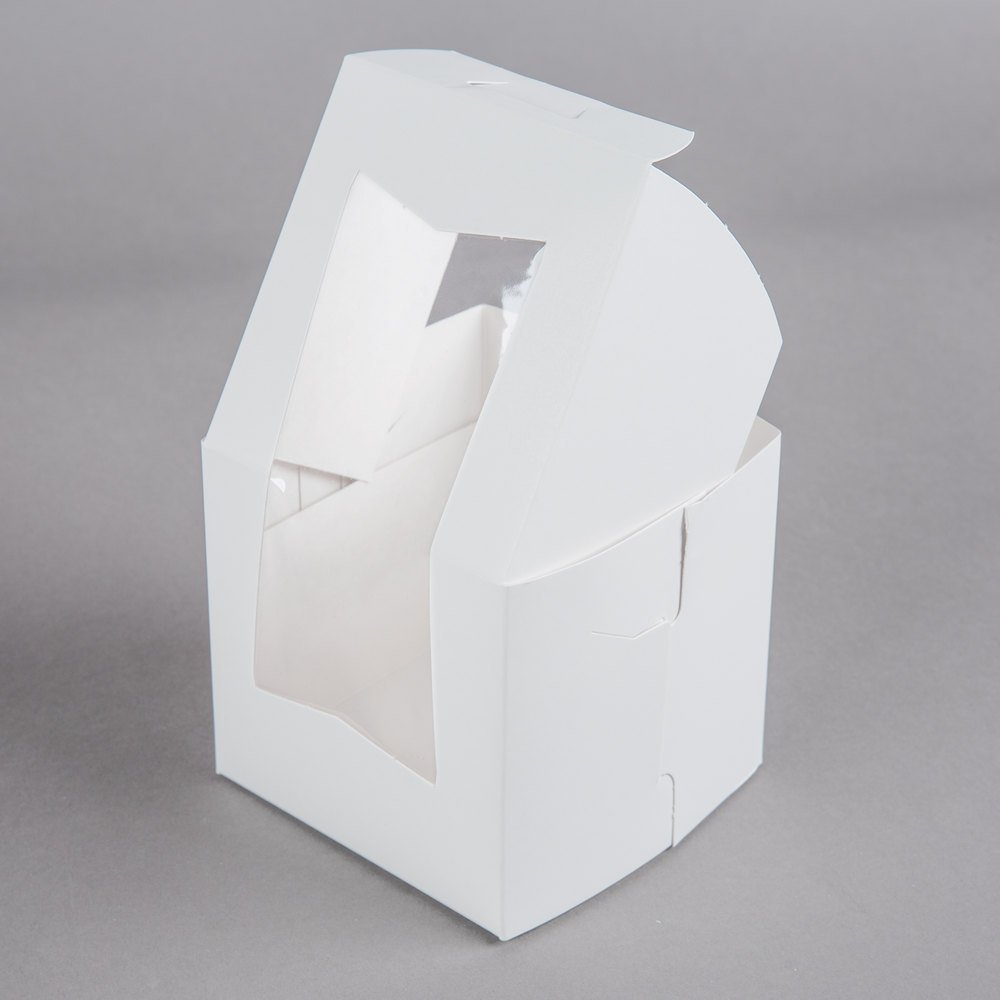 Caja con ventana 5 x 5 x 5"