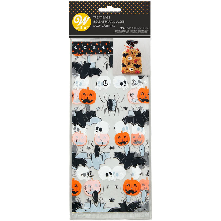 Bolsas con lazo de Halloween