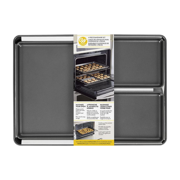 Set de bandejas de 4 pcs