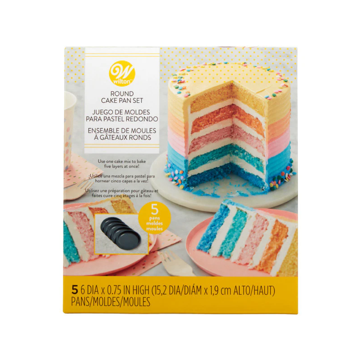 Set de moldes de 5 pcs
