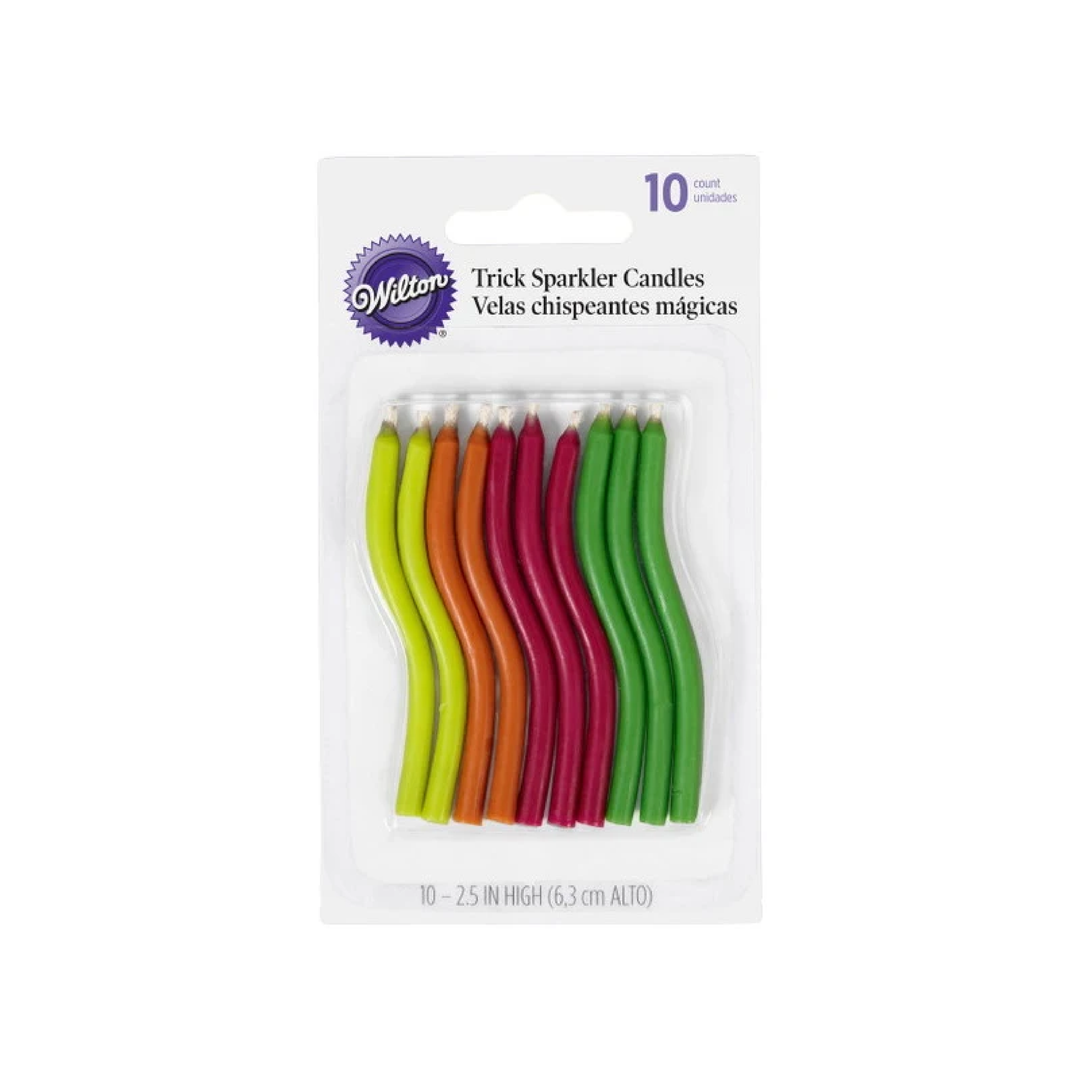 Velas chispeantes mágicas