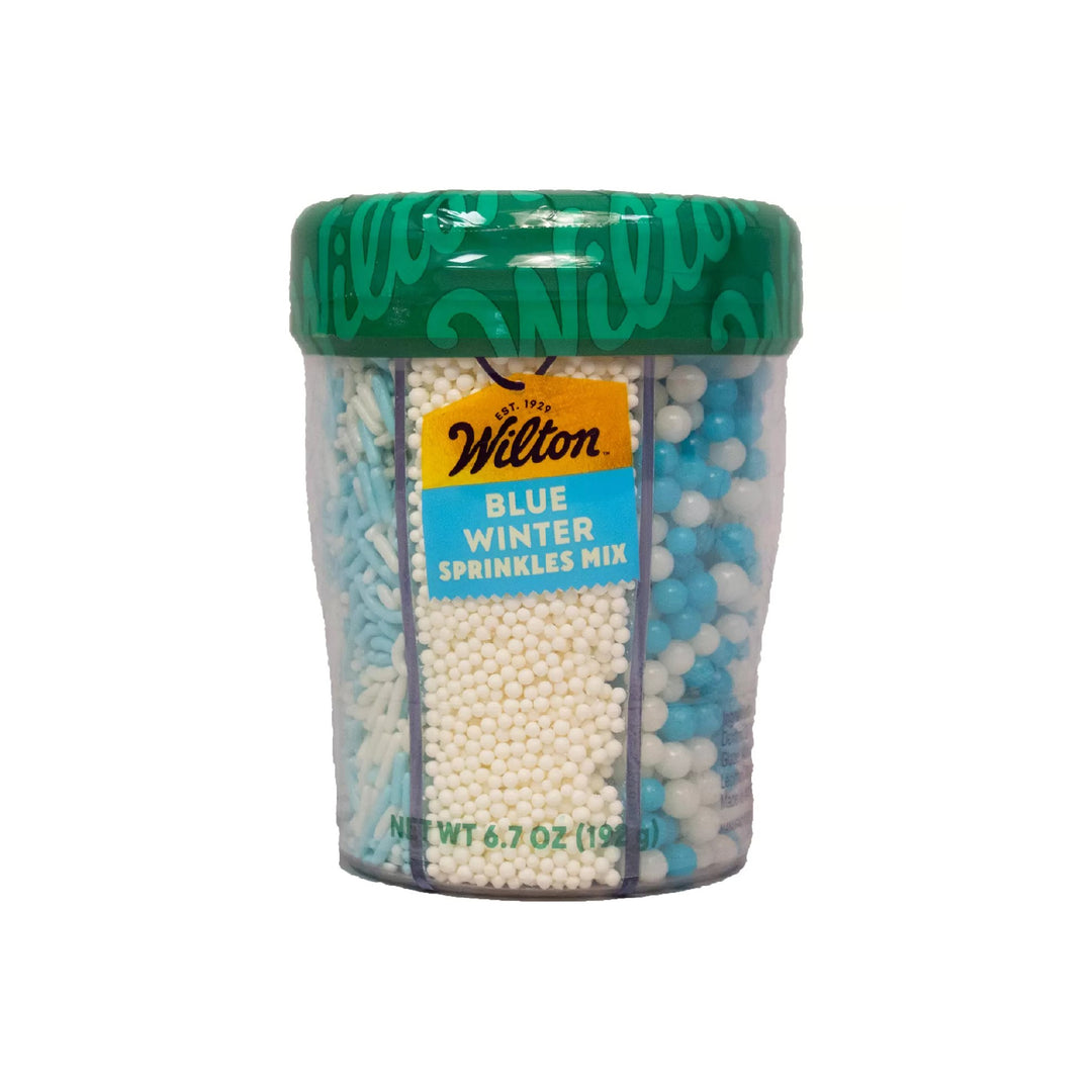 Sprinkles blancos de navidad variados