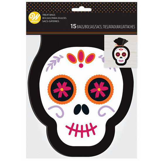 Bolsas con lazo de Calavera