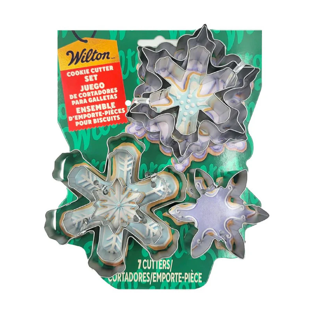 Set cortadores copos de nieve