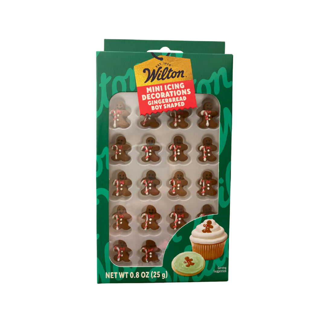 Decoración de icing de gingerbread