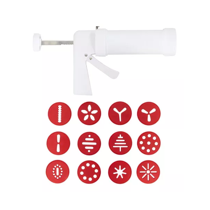 Pistola para galletas con 12 discos