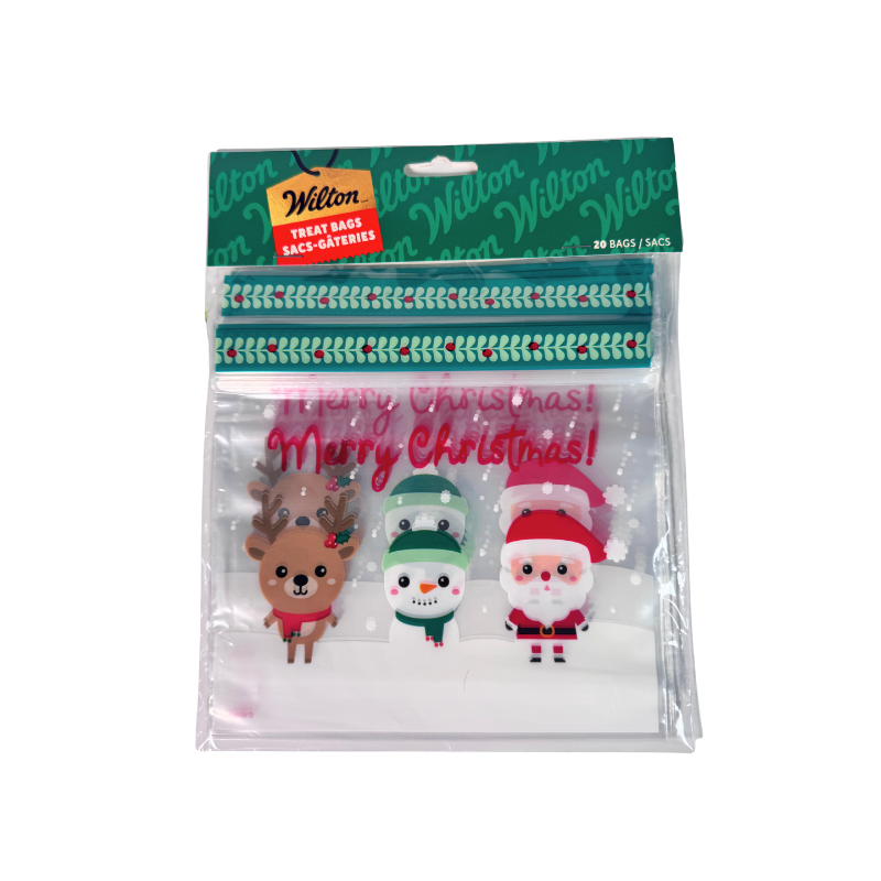 Bolsas de feliz navidad