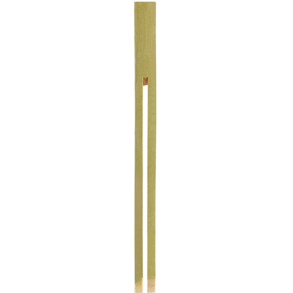 Palillo de bambú compostable de doble punta