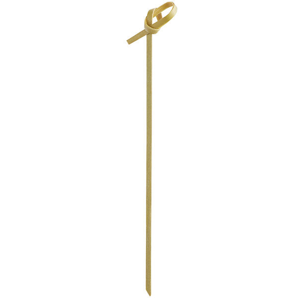 Palillo de 4 3/4" con nudo de bambú