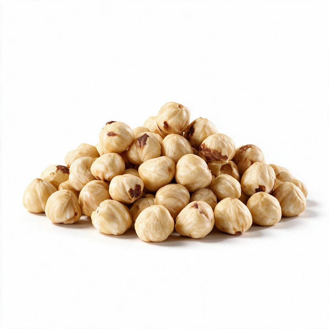 Avellanas blanqueadas enteras