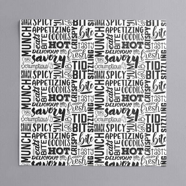 Papel Antigrasa Savory 12x12"