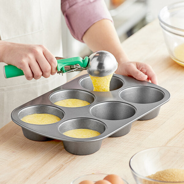 Molde para cupcakes jumbo de 6 cavidades
