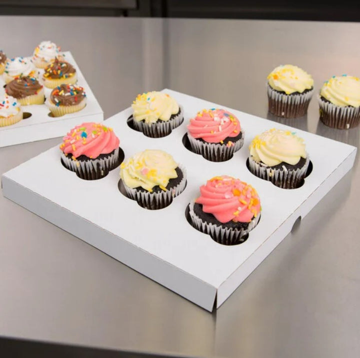 Divisor y soporte para caja de cupcakes
