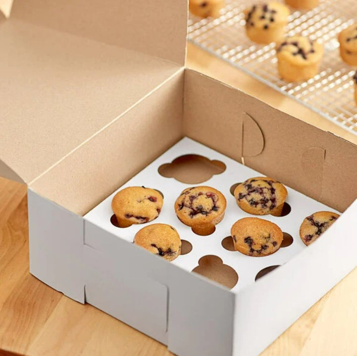 Divisor y soporte para caja de mini cupcakes