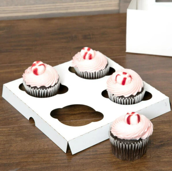 Divisor y soporte para caja de cupcakes