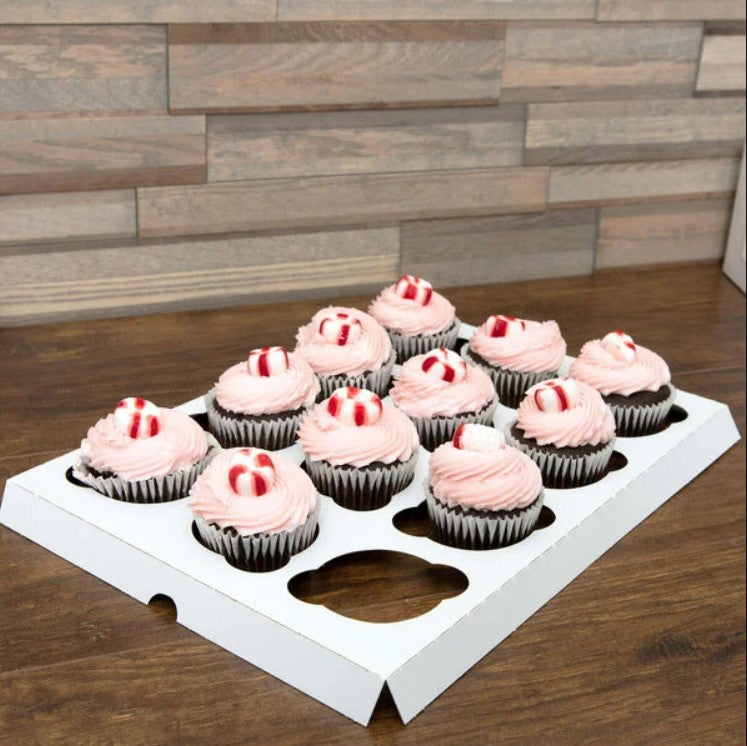 Divisor y soporte para caja de cupcakes