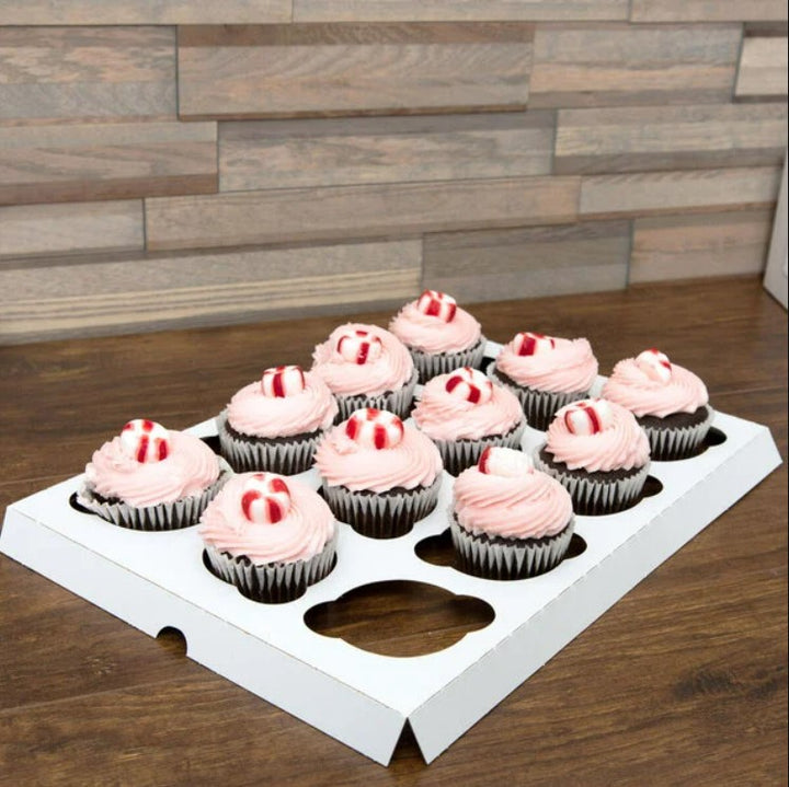 Divisor y soporte para caja de cupcakes