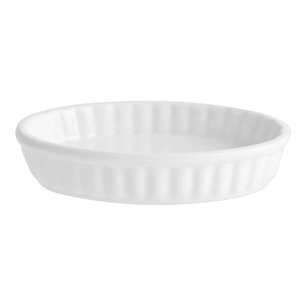 Molde soufflé de porcelana oval 6 oz