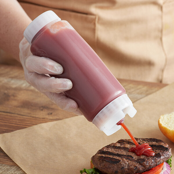 Botella flexible squeeze con válvula dispensadora