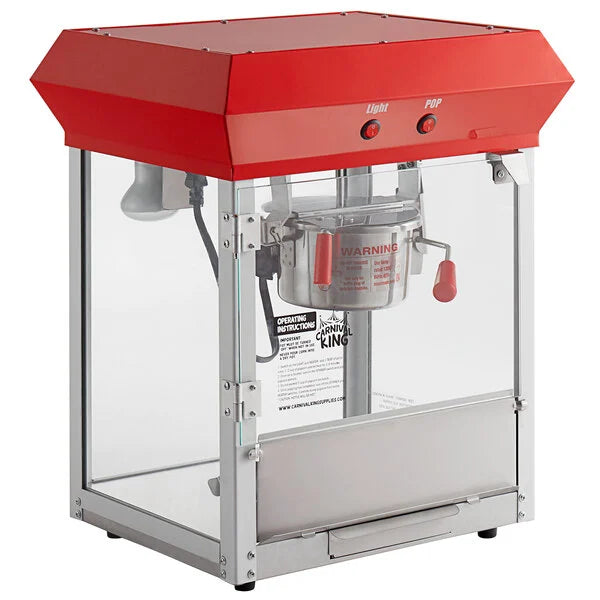 Maquina comercial de popcorn