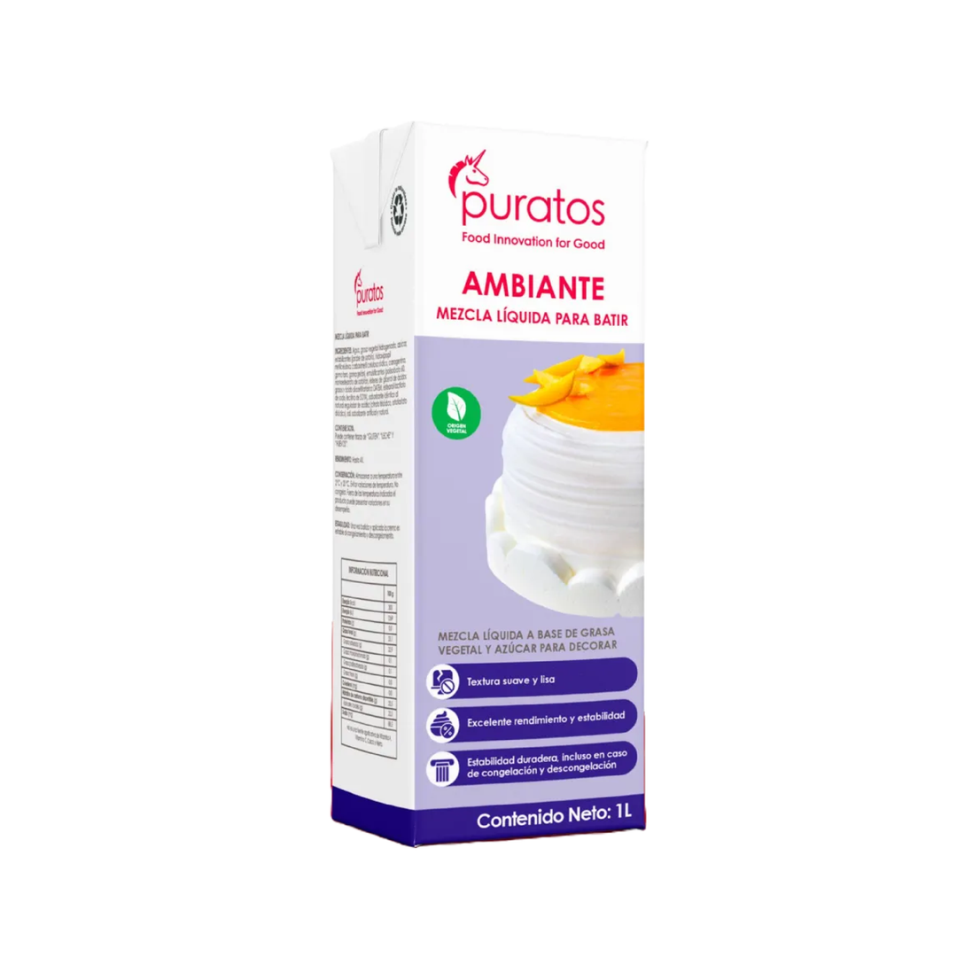 Base vegetal para chantilly Ambiante