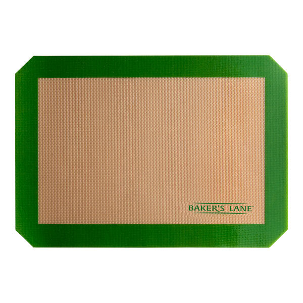 Mat de silicon verde 8.25 X 11.75"