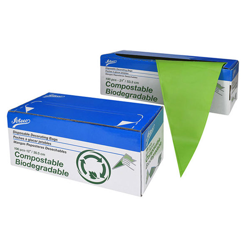 Manga pastelera desechable biodegradable 12"