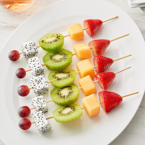 Brocheta de bamboo