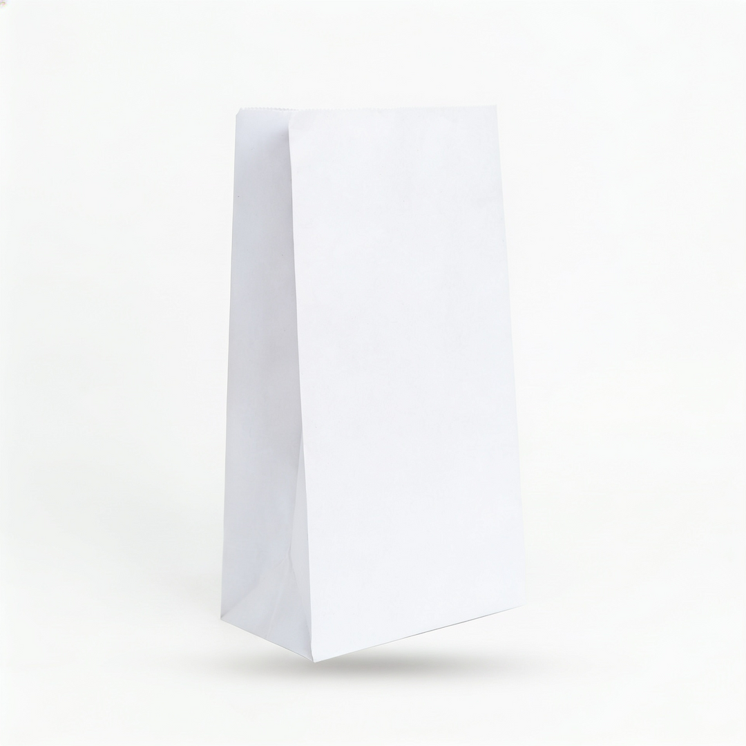 Bolsas de papel blanca