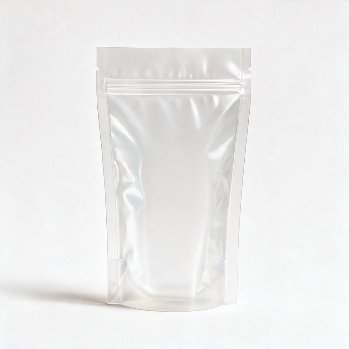 Bolsa transparente con zipper