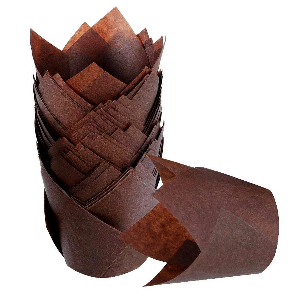 Capacillo marrón modelo Tulip